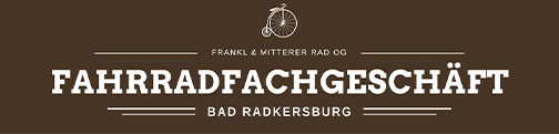Fahrradgeschäft in Bad Radkersburg im Bezirk Südoststeiermark - Logo