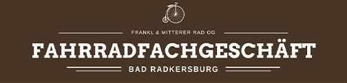 Fahrradgeschäft in Bad Radkersburg im Bezirk Südoststeiermark